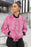 Pyvrerray Pink Female Bomber Jacket