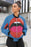 Red Lips Beauty Female Bomber Jacket