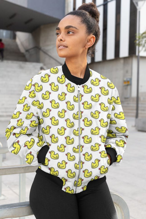 Rubber Ducks Female Bomber Jacket