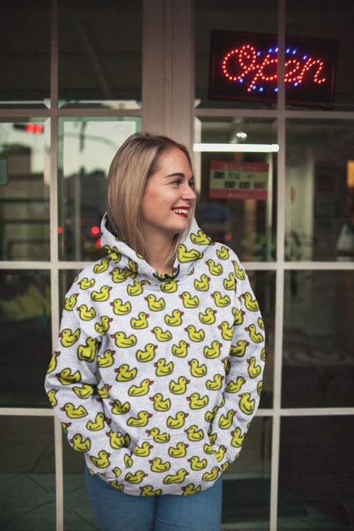 Rubber Ducks Female Sublimation Hoodie