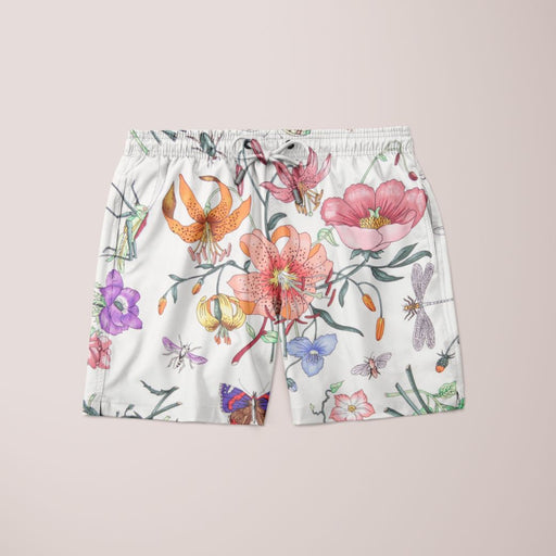 Alpine Flower Style Shorts