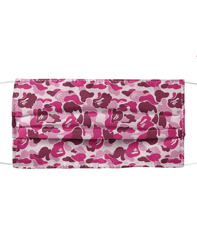 Alpine Pink Pattern Mask