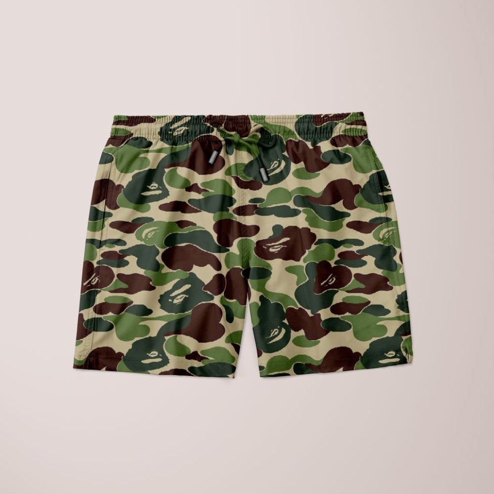 Army Dots Pattern Shorts