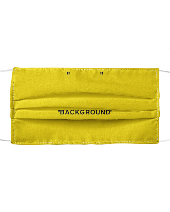 Background Off-white Yellow Mask
