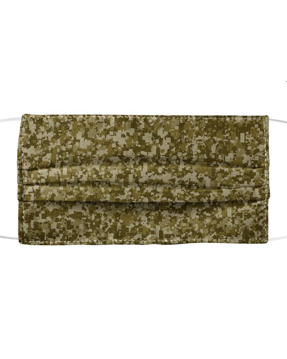 Green Camofludge Mask