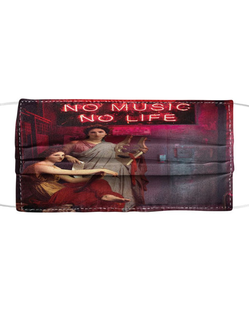 No Music, No Life Mask