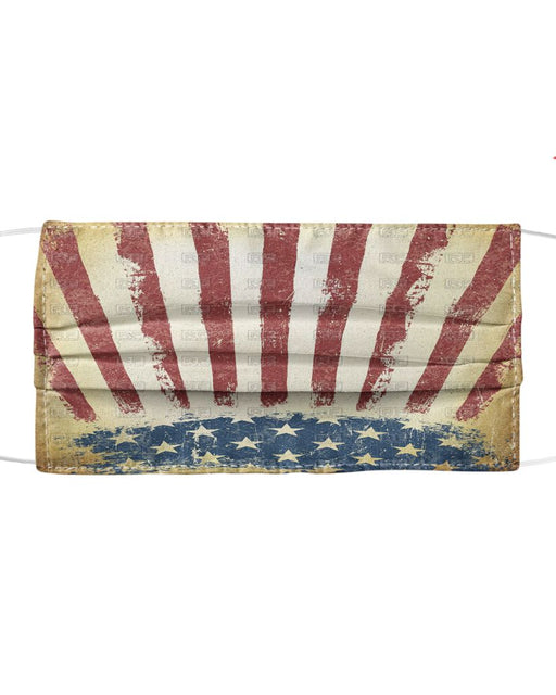 Patrotic  Flag Mask