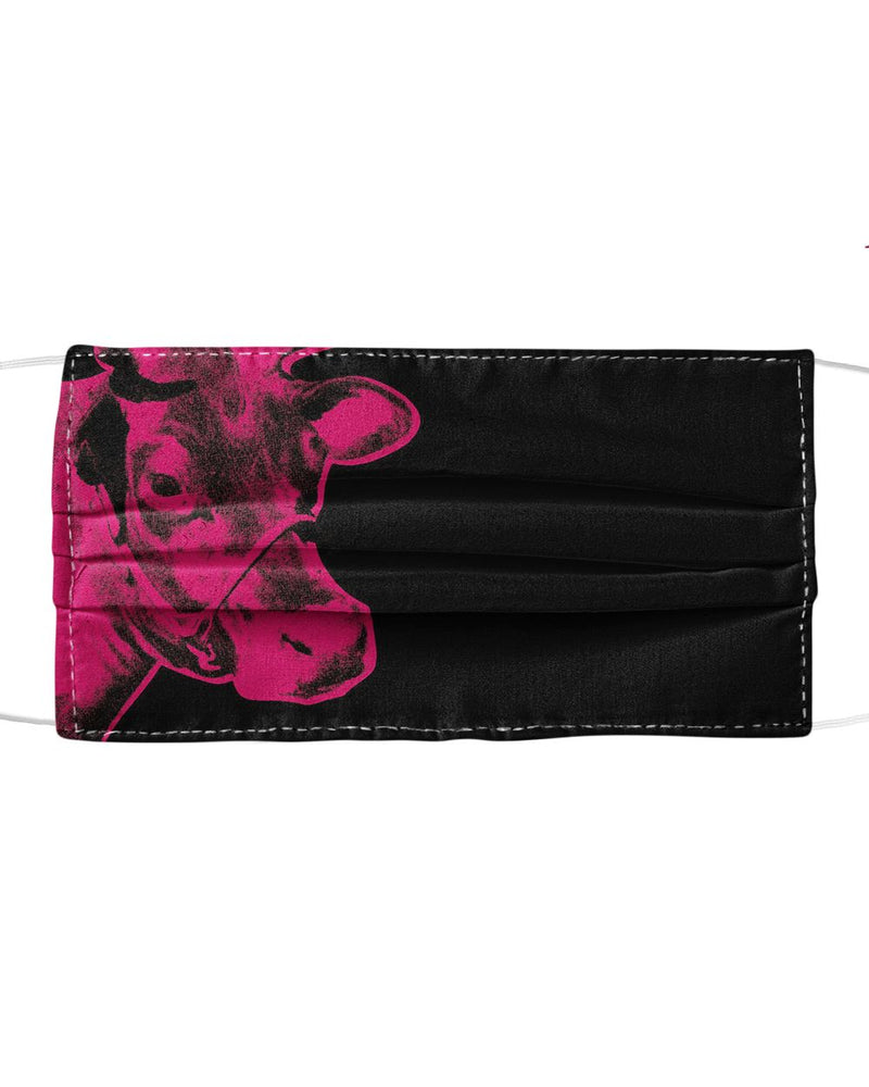 Pink Cow Mask