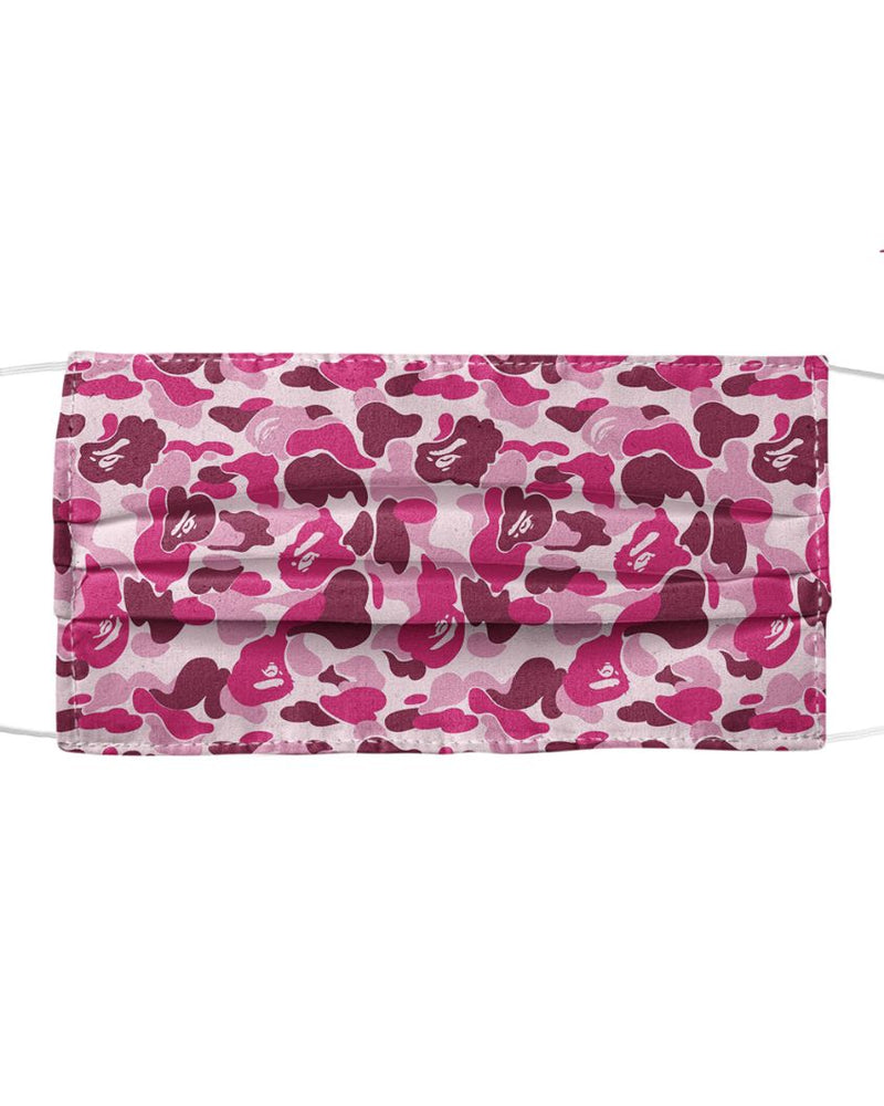 Pink Dot Pattern Mask