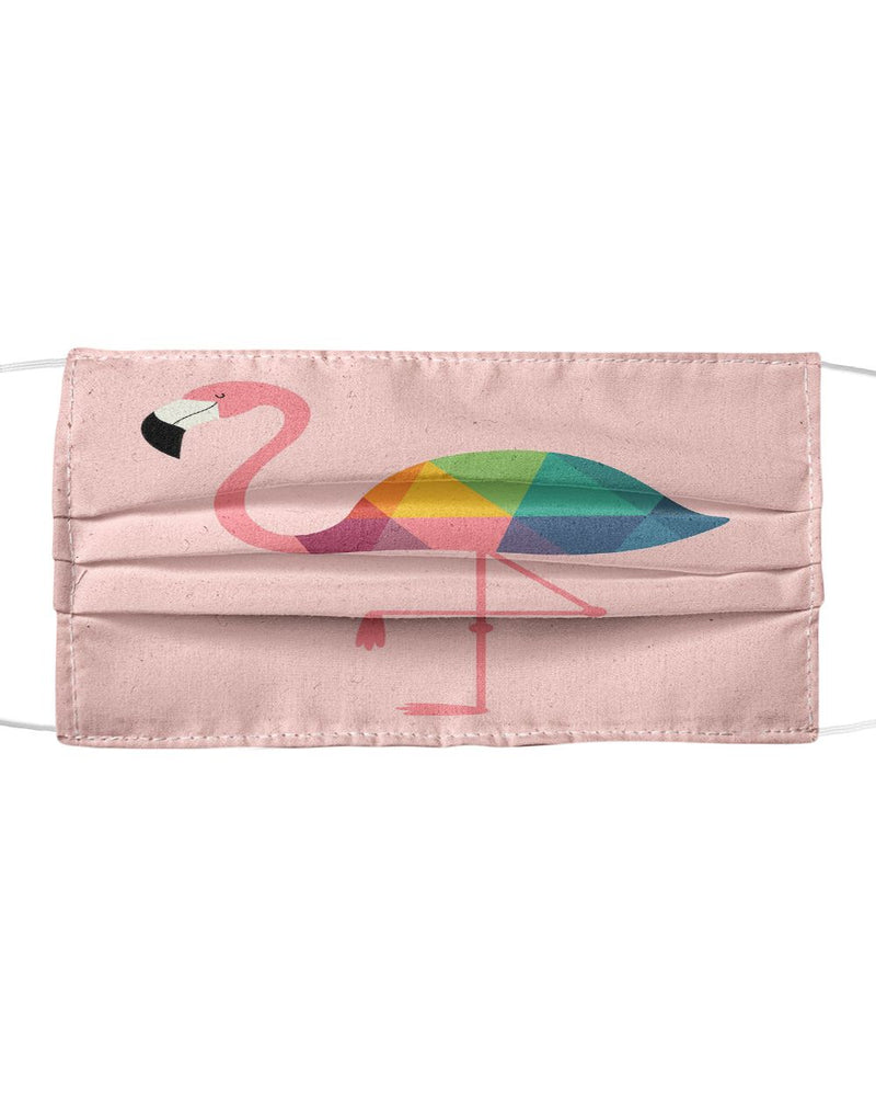 Rainbow Flamingo Mask