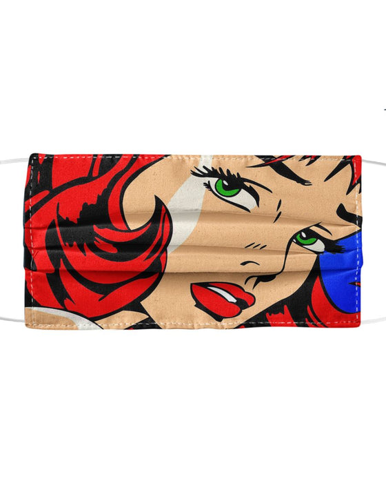 Tears Pop Art Mask