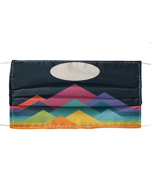 Whimsical Mountains Mask