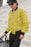 Cute Yellow Pattern Bomber Jacket