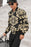 Gothic Pattern Bomber Jacket