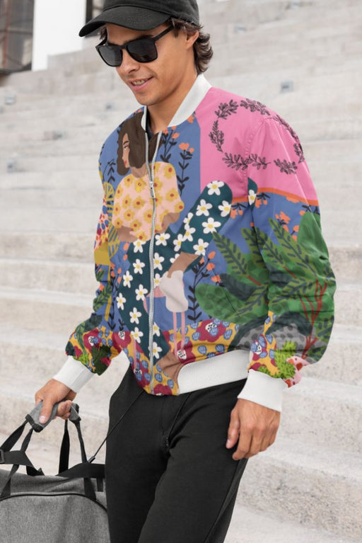 Just Relaxing Bomber Jacket