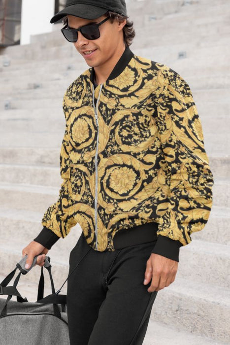 Magical Famous Pattern Bomber Jacket