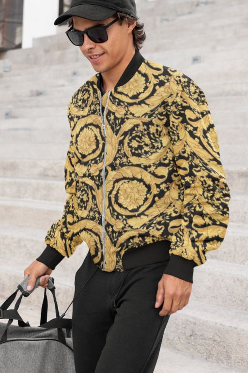 Magical Famous Pattern Bomber Jacket
