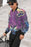 Purple Tiger Bomber Jacket