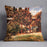 Railway bridge of Chatou by Renoir Cushion