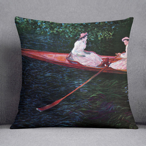 River Epte by Monet Cushion