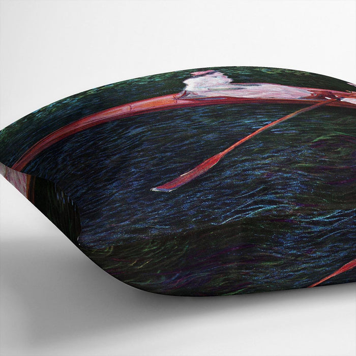 River Epte by Monet Cushion