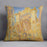 Rouen Cathedral Facade at Sunset by Monet Cushion