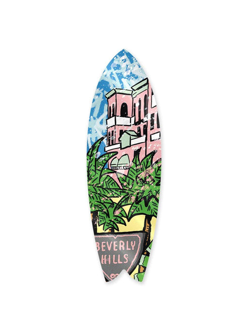 Beverly Hills: Palm Mansion Surfboard