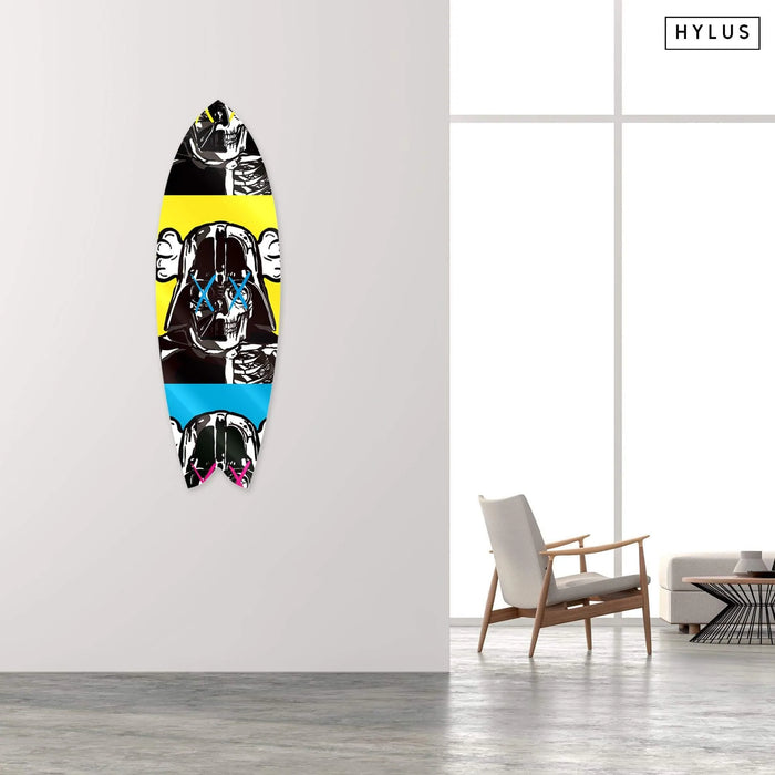 Space Soldier X Yellow Surfboard