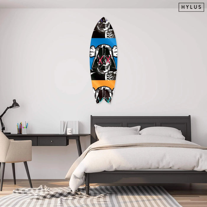 Space Soldier X Blue Surfboard