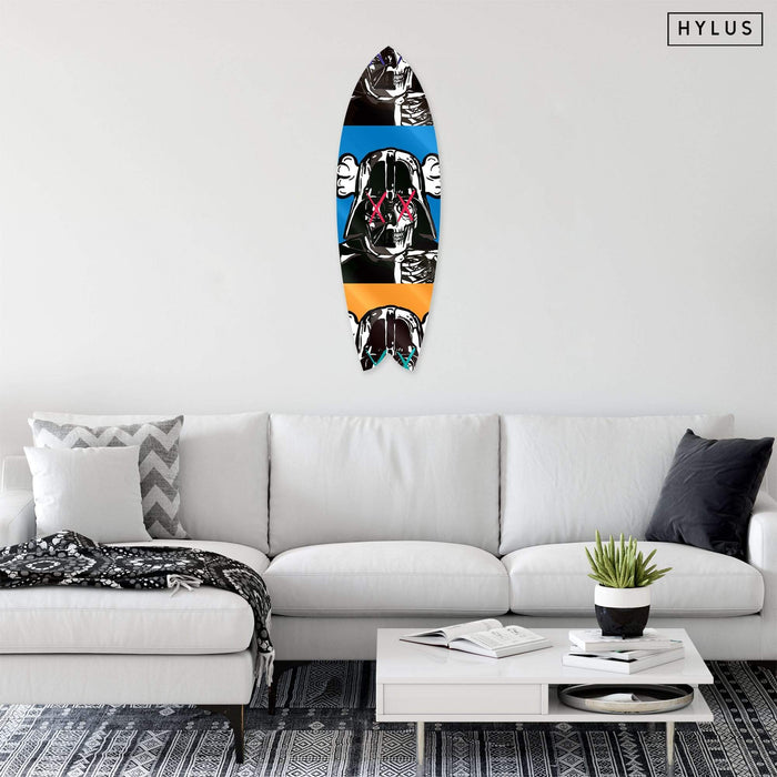 Space Soldier X Blue Surfboard