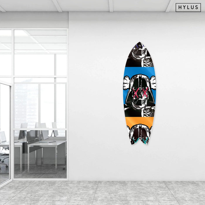 Space Soldier X Blue Surfboard