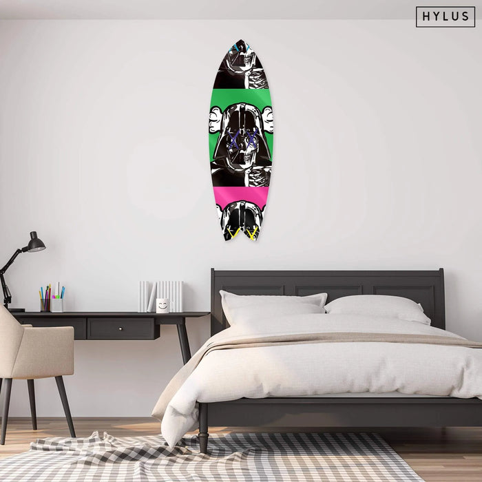 Space Soldier X Green Surfboard