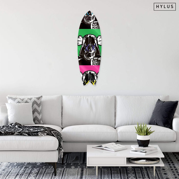 Space Soldier X Green Surfboard