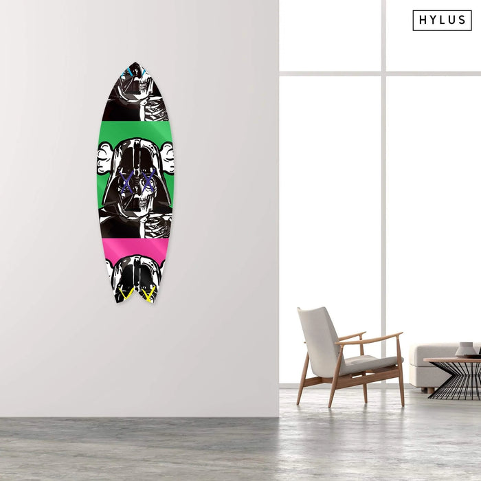 Space Soldier X Green Surfboard