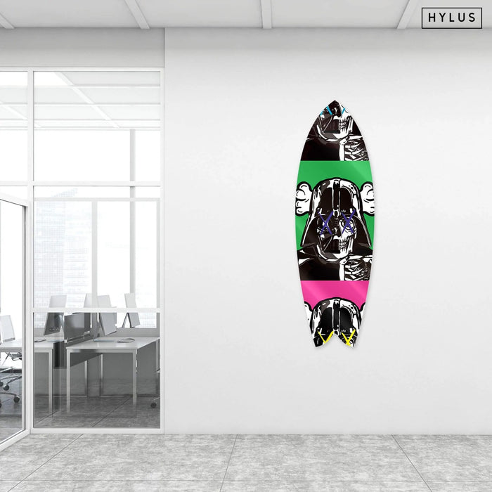 Space Soldier X Green Surfboard
