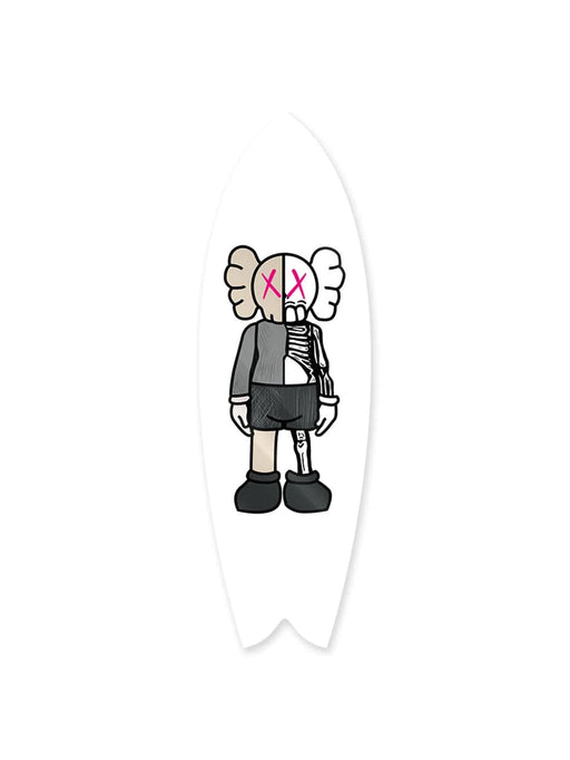 Buddy White Pink Surfboard