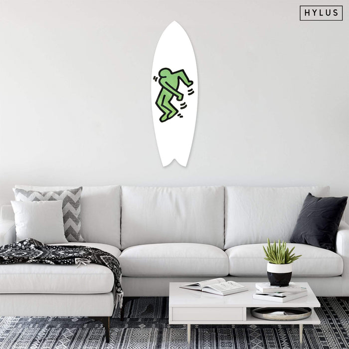 Joyful Green Surfboard