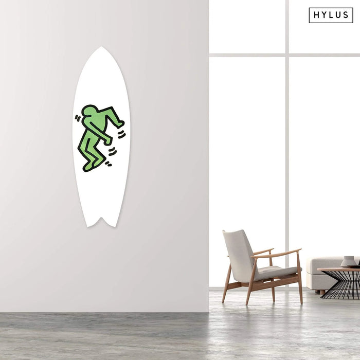 Joyful Green Surfboard