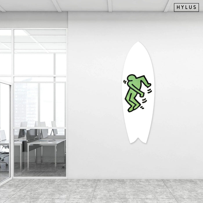 Joyful Green Surfboard