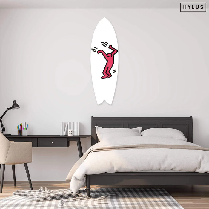 Joyful Magenta Surfboard
