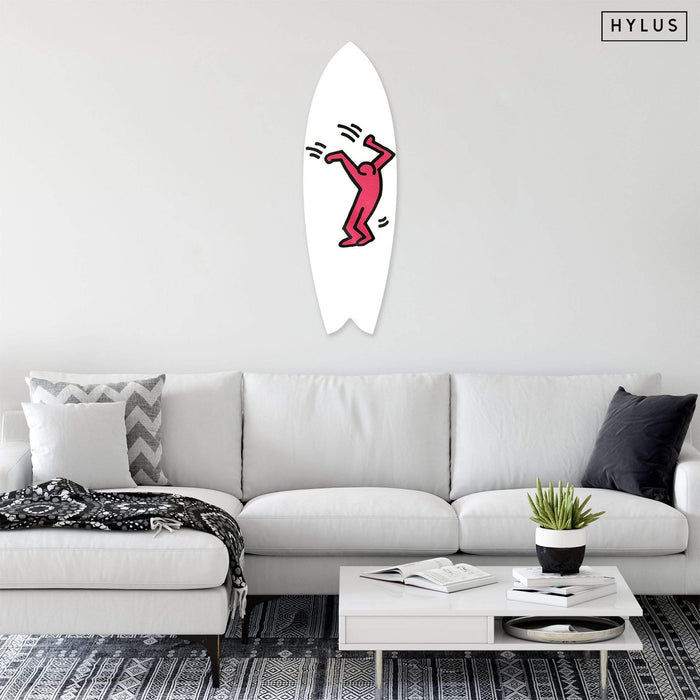 Joyful Magenta Surfboard