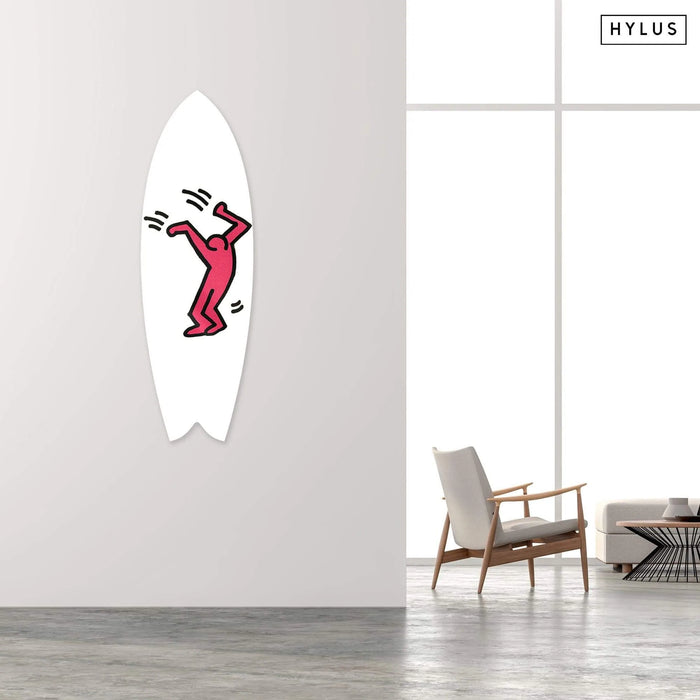 Joyful Magenta Surfboard