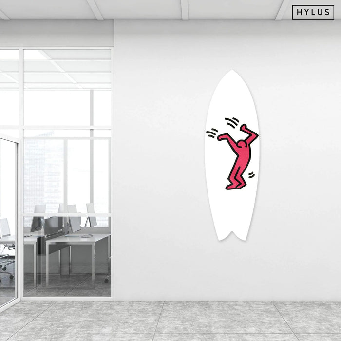 Joyful Magenta Surfboard