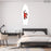Joyful Red Surfboard