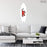 Joyful Red Surfboard