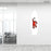 Joyful Red Surfboard