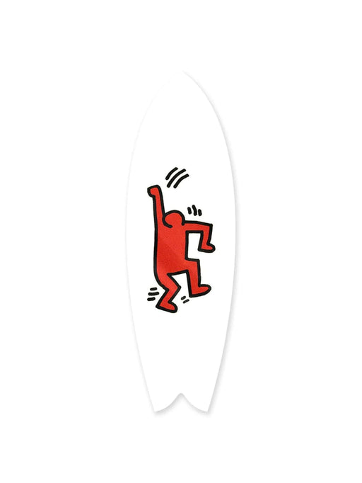 Joyful Red Surfboard