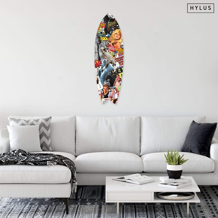 Pop Art Culture Surfboard