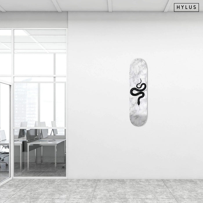 Marble Snake Grey Skateboard