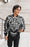 Sphynx Pattern BW Bomber Jacket